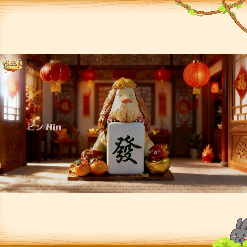 物語工作室 & 來財工作室 > 宮崎駿 > 霍爾的移動城堡系列 馬年來財系列 家有財犬 茵茵狗