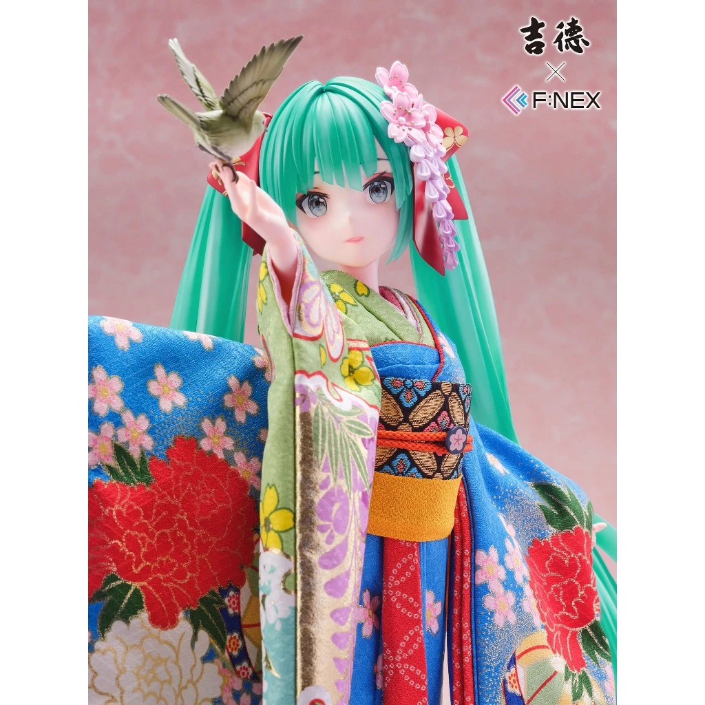 Furyu NEX 1/4 吉徳×F:NEX 初音未來-日本娃娃-(塗裝完成品) (再販)輪播圖