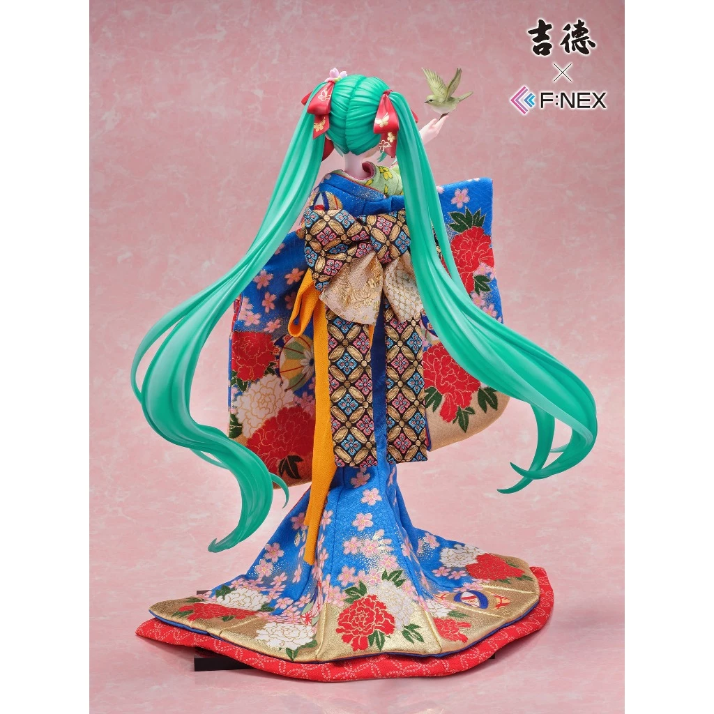 Furyu NEX 1/4 吉徳×F:NEX 初音未來-日本娃娃-(塗裝完成品) (再販)輪播圖