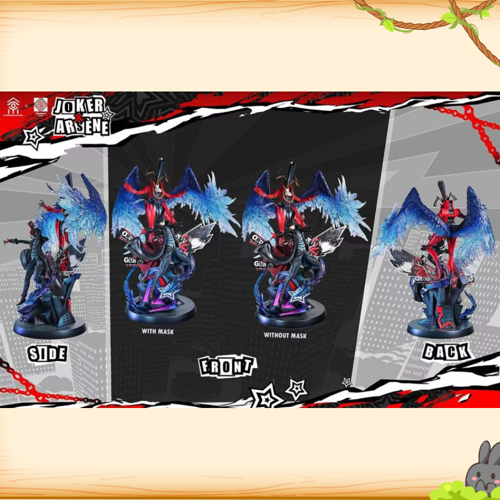 餘震Aftershock & Fibonacci斐波那契 > 女神異聞錄P5R > 雨宮蓮Joker&亞森Arsène輪播圖