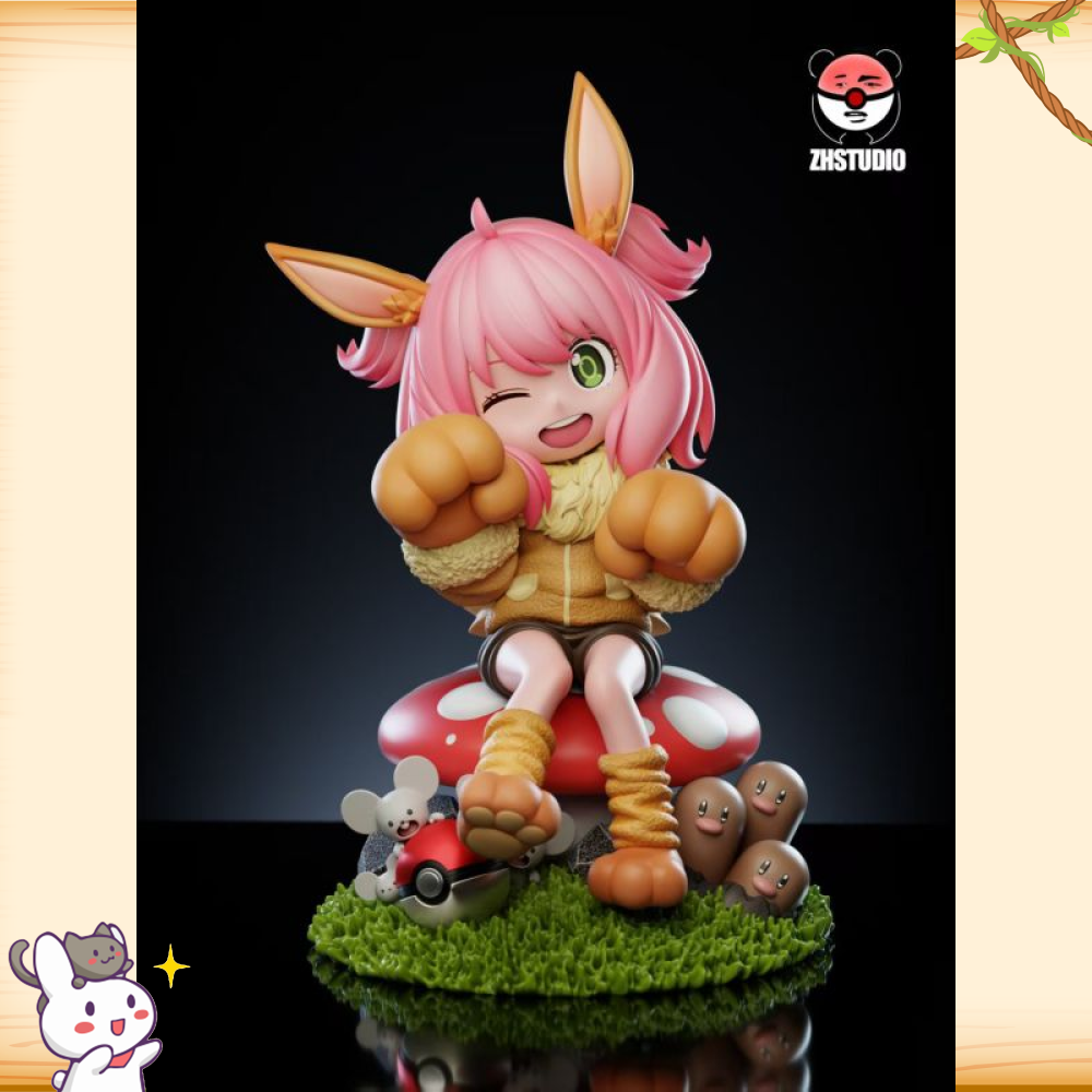 ZH整活 > SPYxFAMILY間諜家家酒 & 寶可夢 > 伊布安妮亞 (雙版本)