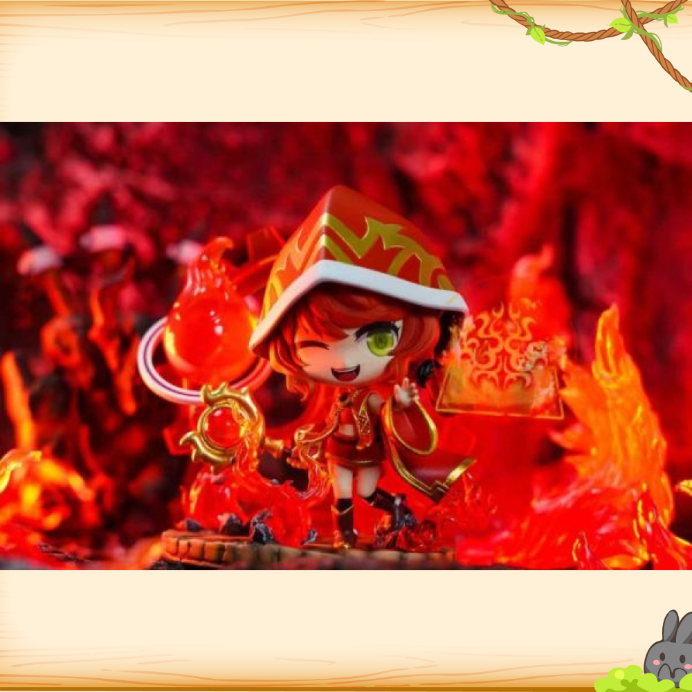 YMG > 楓之谷 > 冒險島手辦 騎士團炎術士奧茲