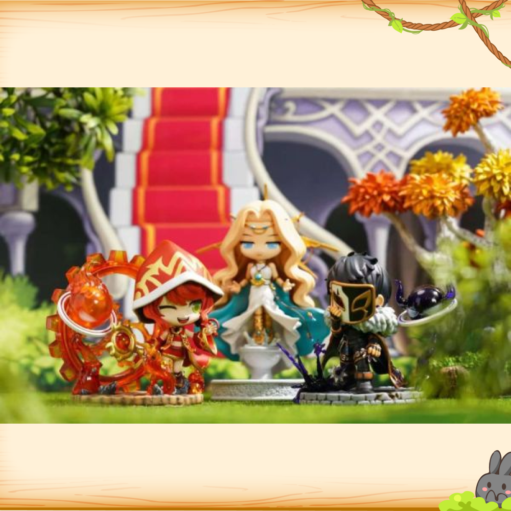 YMG > 楓之谷 > 冒險島手辦 騎士團炎術士奧茲輪播圖