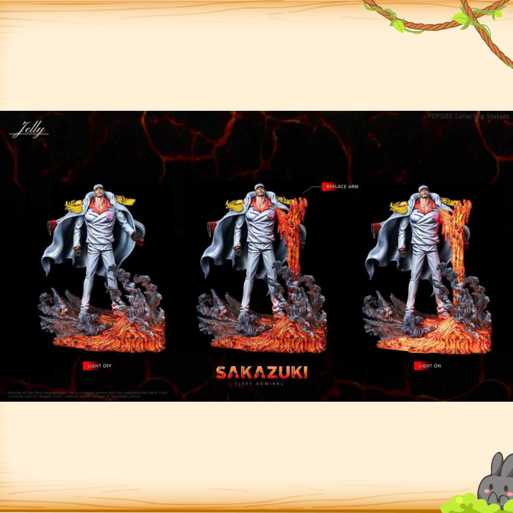 Jelly-Studio > 海賊王 > 海軍共鳴系列第一彈 海軍元帥赤犬·薩卡斯基輪播圖