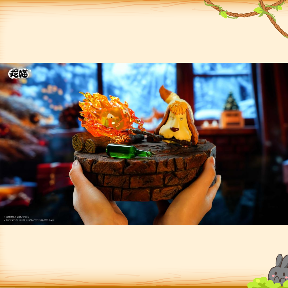 龍喵工作室 > 宮崎駿 > 霍爾的移動城堡 卡西法打鬧茵茵狗輪播圖