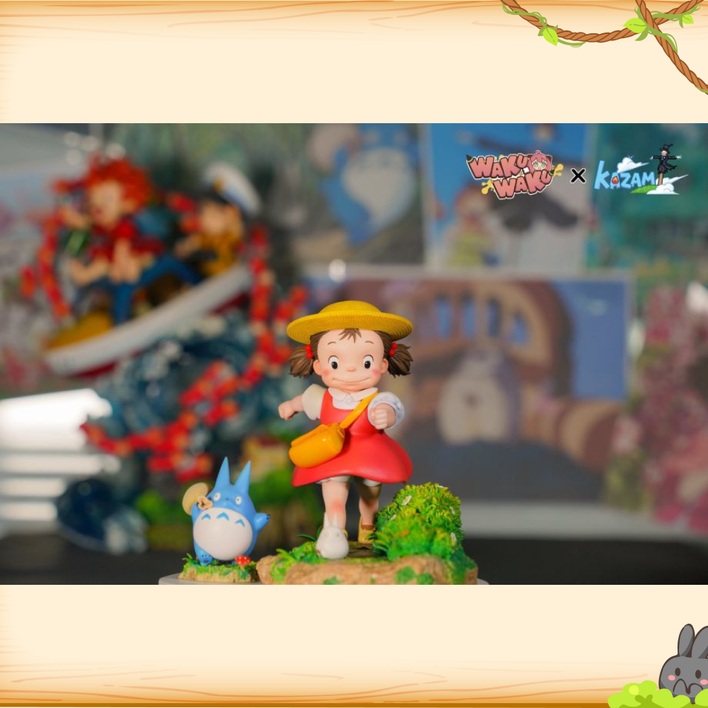 WakuWaku & 風見Kazami > 宮崎駿 > 龍貓系列 小梅與白龍貓輪播圖