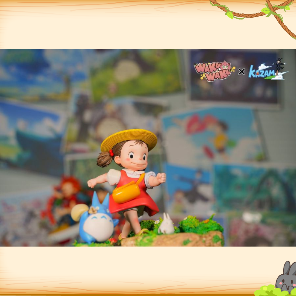 WakuWaku & 風見Kazami > 宮崎駿 > 龍貓系列 小梅與白龍貓輪播圖