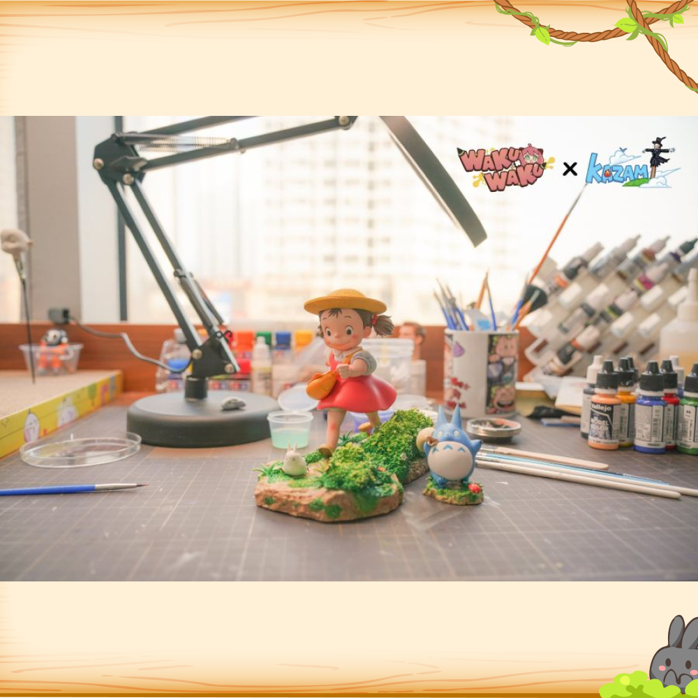 WakuWaku & 風見Kazami > 宮崎駿 > 龍貓系列 小梅與白龍貓輪播圖