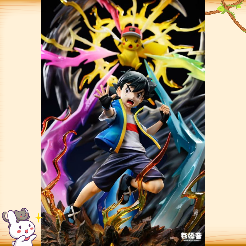 白噪音工作室 > 寶可夢 > 1/8 第一彈 小智皮卡丘z招式 千萬伏特輪播圖