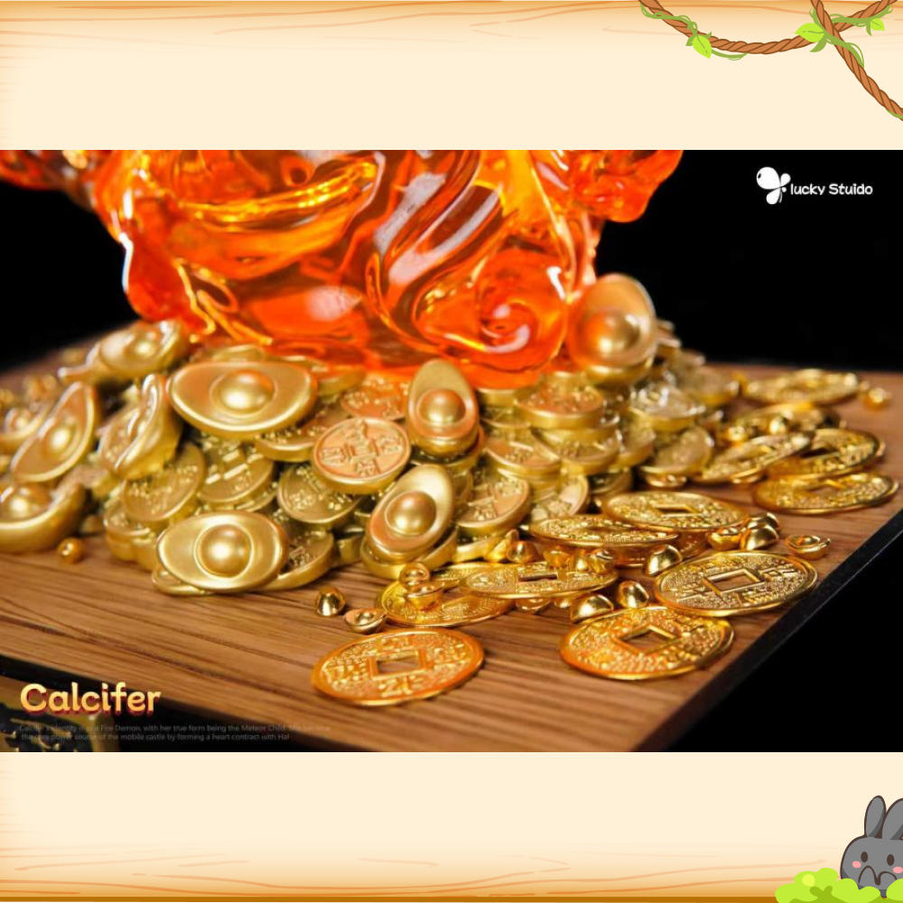 Lucky-Studio > 宮崎駿 > 霍爾的移動城堡系列 新年款之點鞭炮卡西法輪播圖