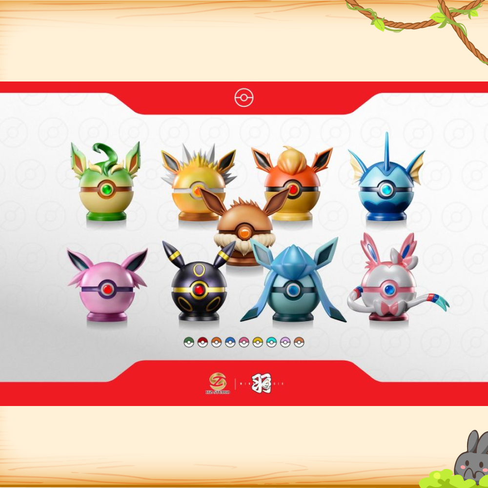 羽 & HZ > 寶可夢 > 1/1 伊布精靈球系列第九彈 伊布精靈球輪播圖