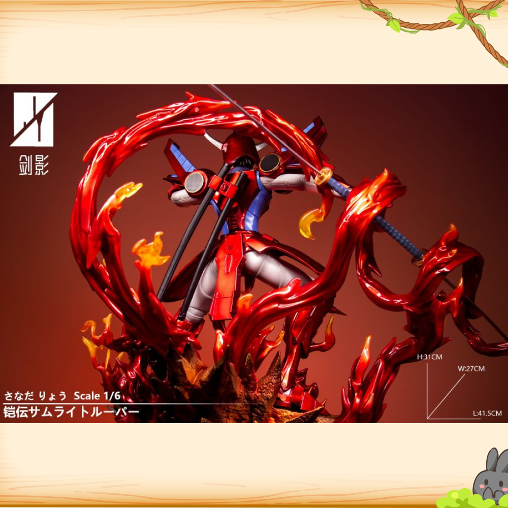 劍影工作室 > 魔神壇鬥士 > 1/6 必殺系列001 火焰神 真田遼輪播圖