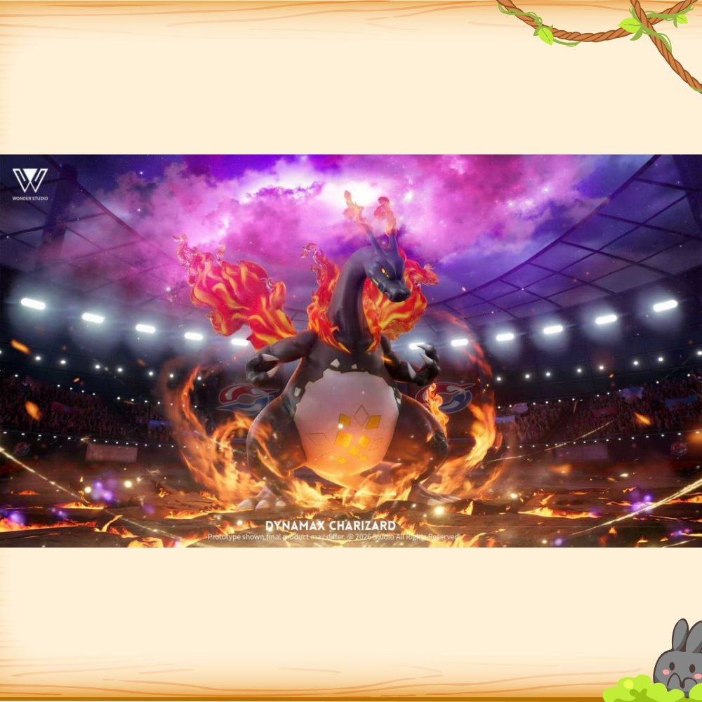 玩得Wonder > 寶可夢 > 1/20 丹帝戰隊 極巨化 噴火龍 (雙版本)輪播圖