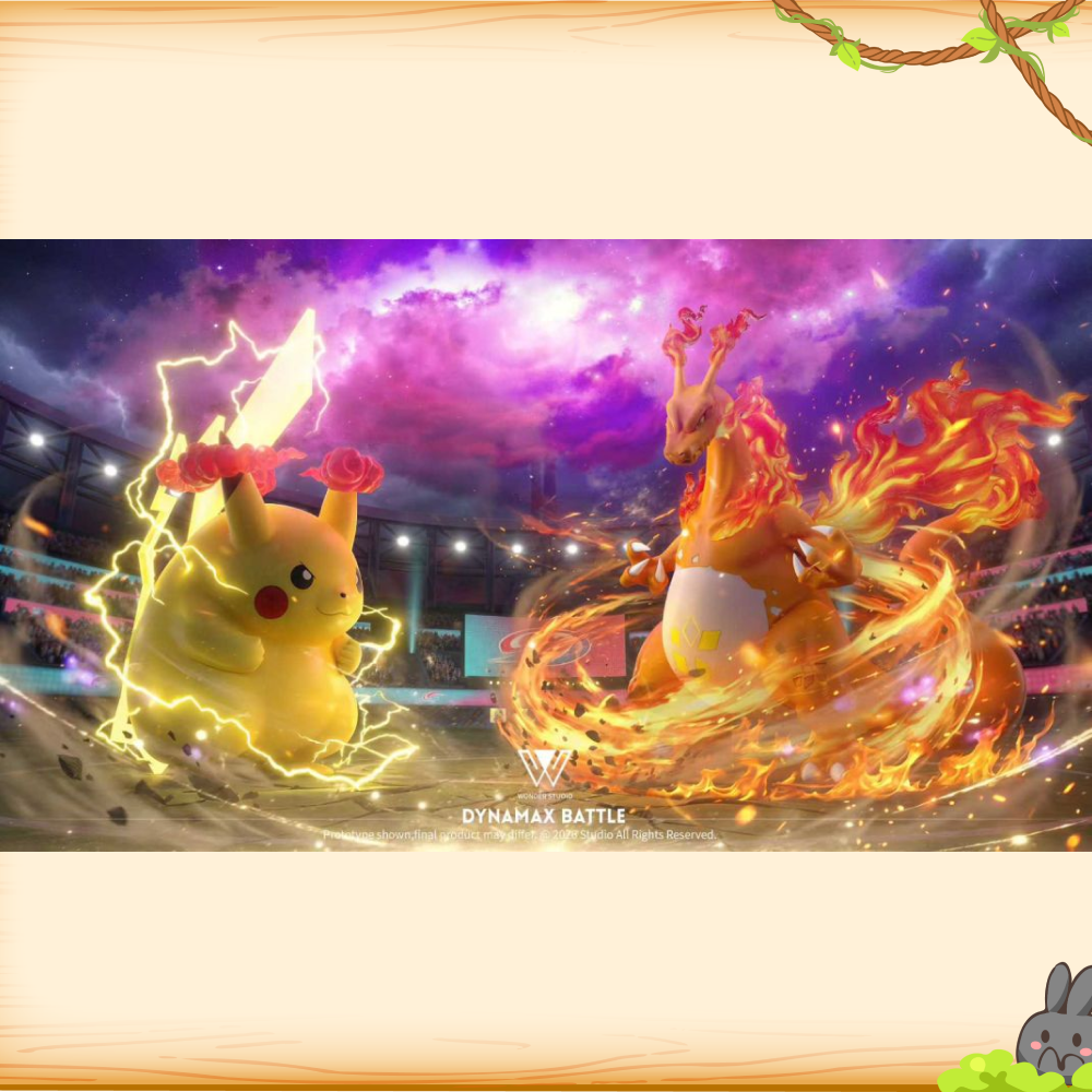 玩得Wonder > 寶可夢 > 1/20 丹帝戰隊 極巨化 噴火龍 (雙版本)輪播圖