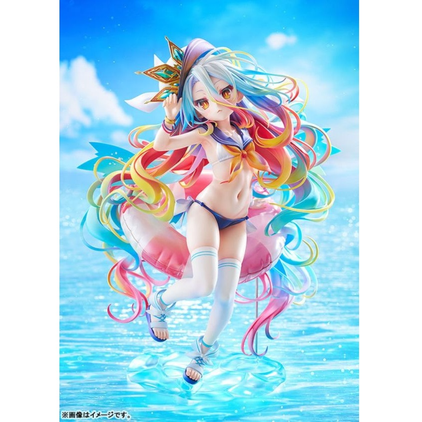 GSC 1/7 NO GAME NO LIFE 遊戲人生 白 水手服風泳裝Ver.輪播圖