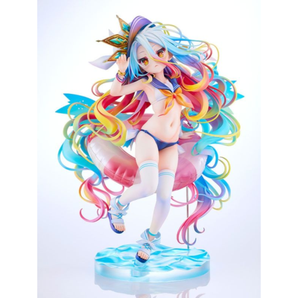 GSC 1/7 NO GAME NO LIFE 遊戲人生 白 水手服風泳裝Ver.輪播圖
