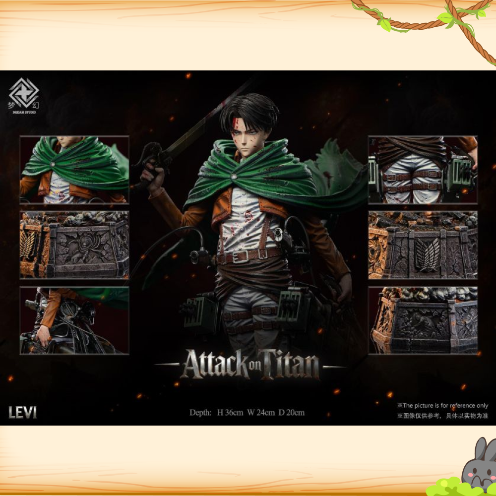 夢幻工作室 > 進擊的巨人 > 1/6 首款巨人 兵長 里維阿卡曼輪播圖