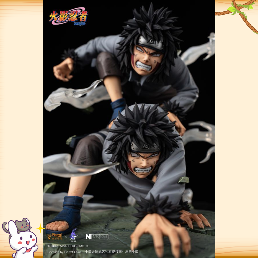 《正版授權》皮樂中國 & 雲頂摘星 > 火影忍者 > 1/6 犬塚牙(獸人分身)輪播圖