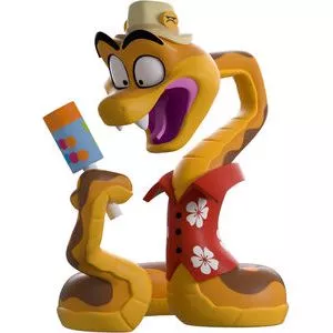 Youtooz 壞蛋聯盟2 蛇先生 4.2吋 不可動 搪膠公仔輪播圖