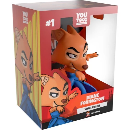 Youtooz 壞蛋聯盟2 黛安·狐辛頓 4.8吋 不可動 搪膠公仔