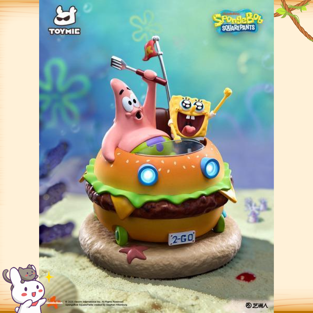《正版授權》TOYMIE > 海綿寶寶 > 蟹堡飛車 磁懸浮夜燈