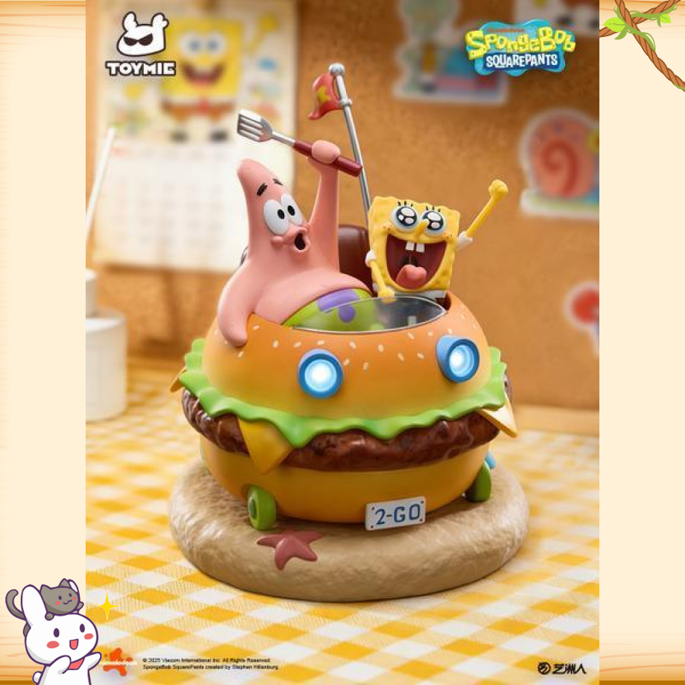 《正版授權》TOYMIE > 海綿寶寶 > 蟹堡飛車 磁懸浮夜燈輪播圖