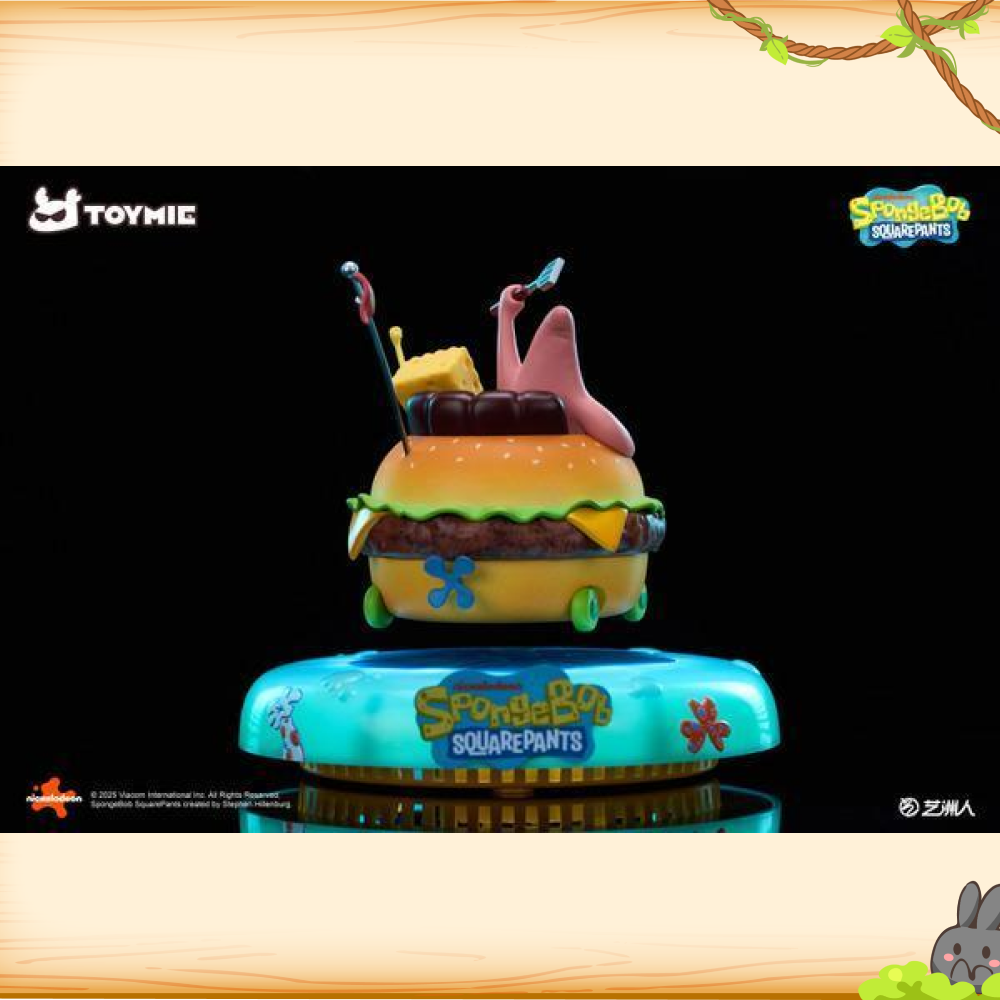 《正版授權》TOYMIE > 海綿寶寶 > 蟹堡飛車 磁懸浮夜燈輪播圖