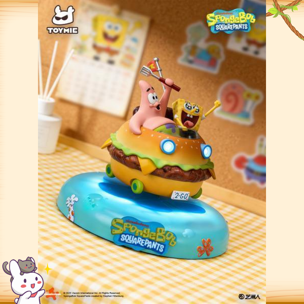 《正版授權》TOYMIE > 海綿寶寶 > 蟹堡飛車 磁懸浮夜燈輪播圖