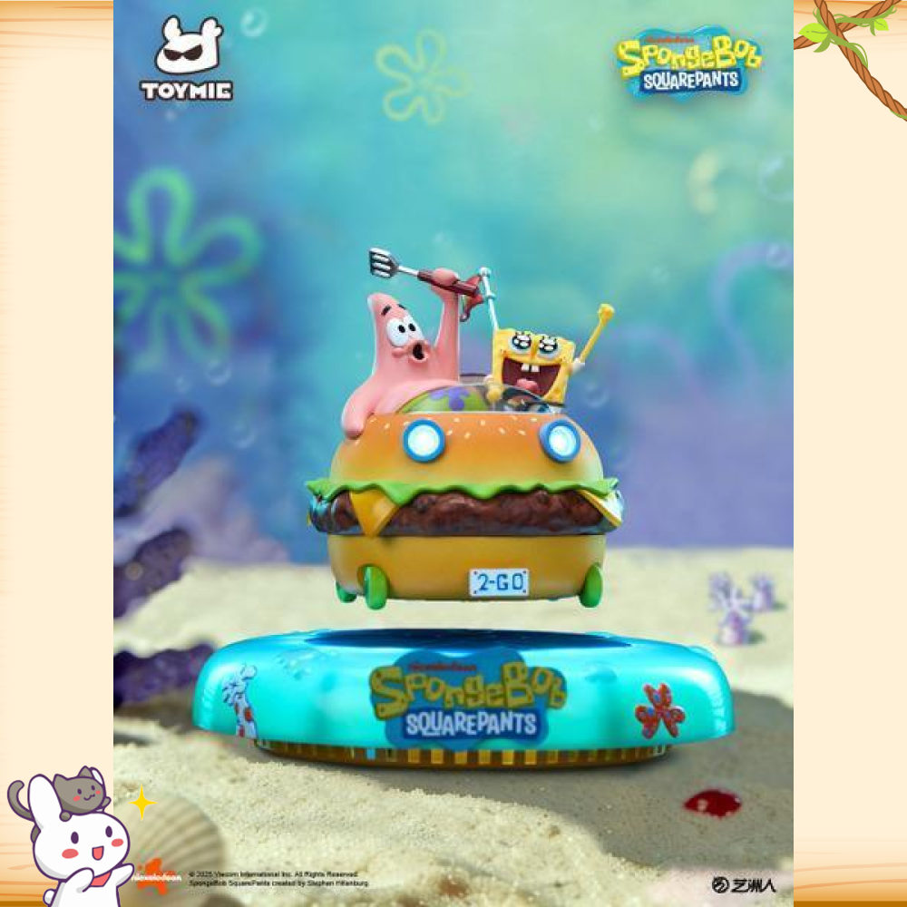 《正版授權》TOYMIE > 海綿寶寶 > 蟹堡飛車 磁懸浮夜燈輪播圖