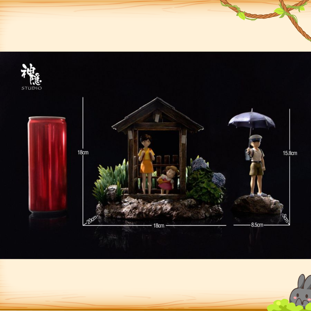 神隱工作室 > 宮崎駿 > 龍貓系列 雨幕里的溫柔