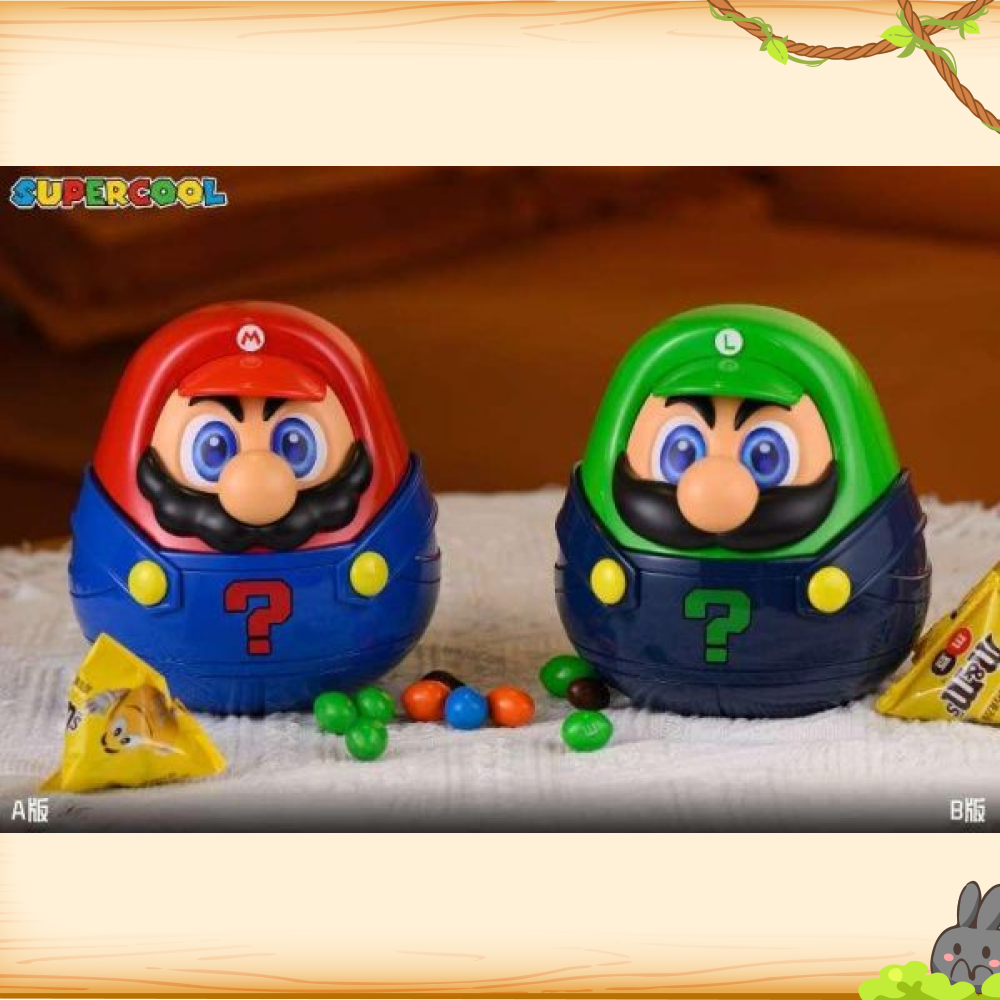 SUPERCOOL > 任天堂 > 瑪利歐兄弟達摩儲物蛋 (雙版本)