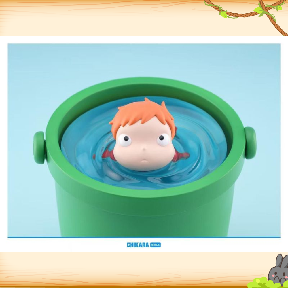 CHIKARA力量 > 宮騎駿 > 1/1 崖上的波妞 吉卜力桌面系列 波妞桶