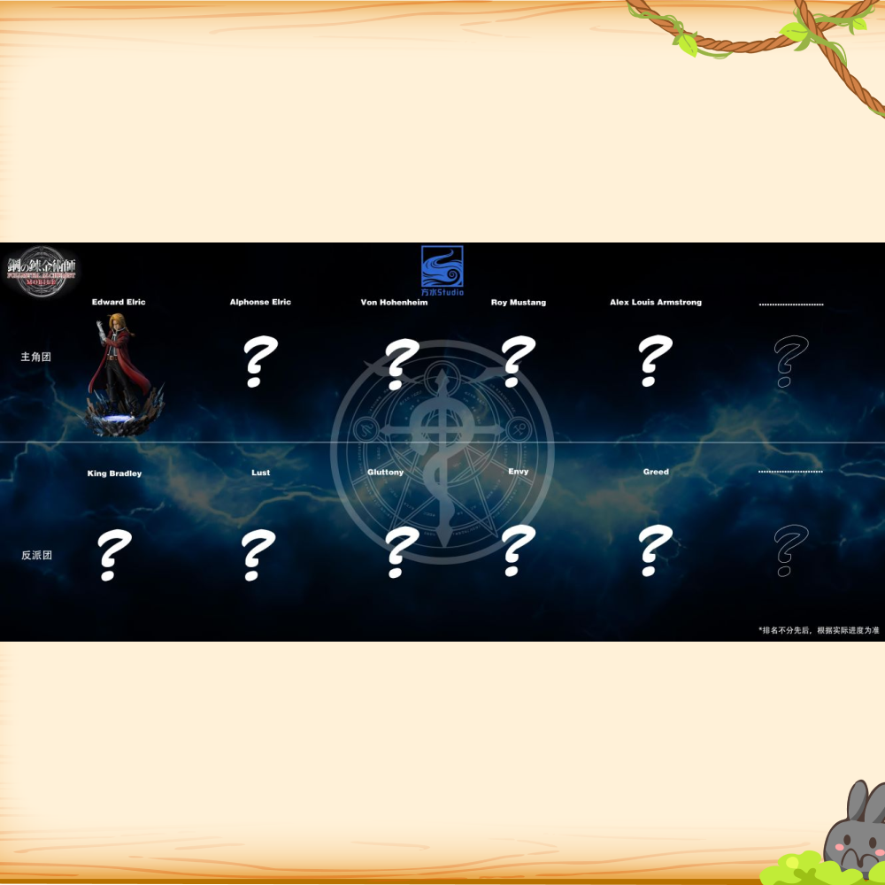 圓火工作室 & 方水工作室 > 鋼之煉金術師 > 1/6 愛德華·艾爾利克輪播圖