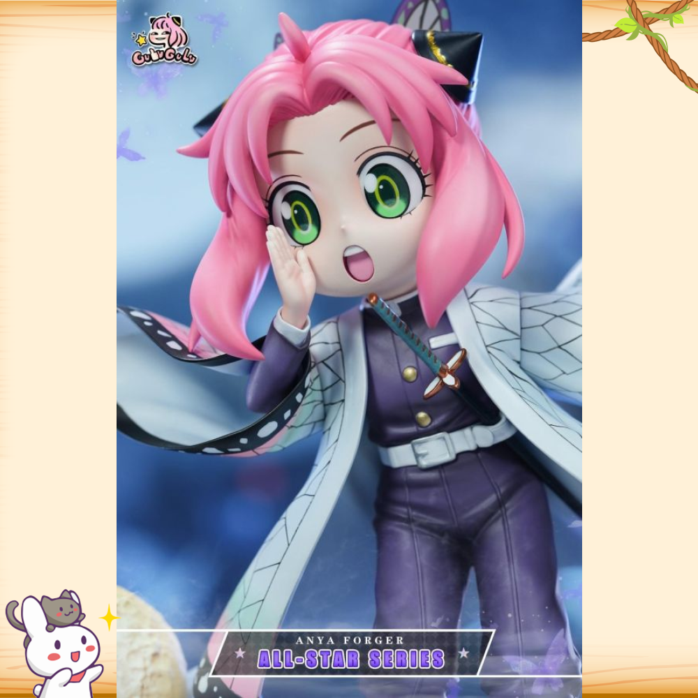 GuluGulu咕嚕咕嚕 > SPYxFAMILY間諜家家酒 & 鬼滅之刃 > 安妮亞cos胡蝶忍 (雙版本)輪播圖