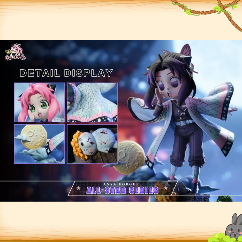 GuluGulu咕嚕咕嚕 > SPYxFAMILY間諜家家酒 & 鬼滅之刃 > 安妮亞cos胡蝶忍 (雙版本)輪播圖