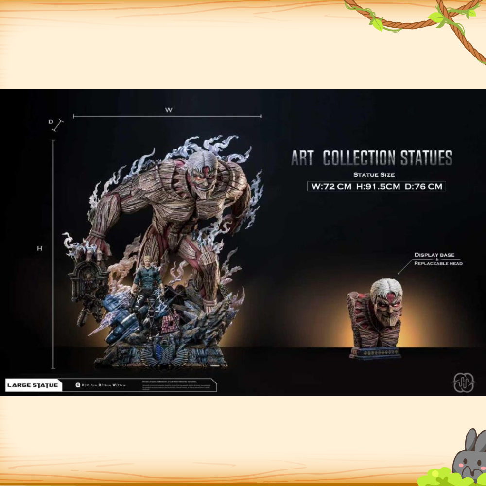 Hertz-Studio > 進擊的巨人 > 世界之盾 鎧之巨人 萊納·布朗輪播圖