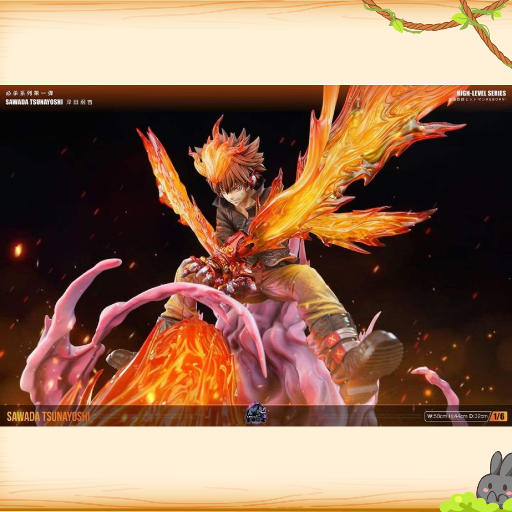 重甲犀牛 > 家庭教師HITMAN REBORN! > 1/6 Double X Burner 全新必殺系列 繼承者篇 沢田綱吉輪播圖