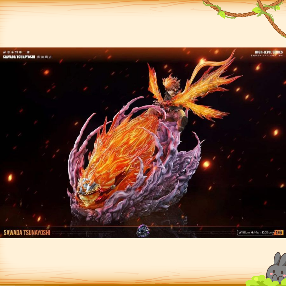 重甲犀牛 > 家庭教師HITMAN REBORN! > 1/6 Double X Burner 全新必殺系列 繼承者篇 沢田綱吉輪播圖