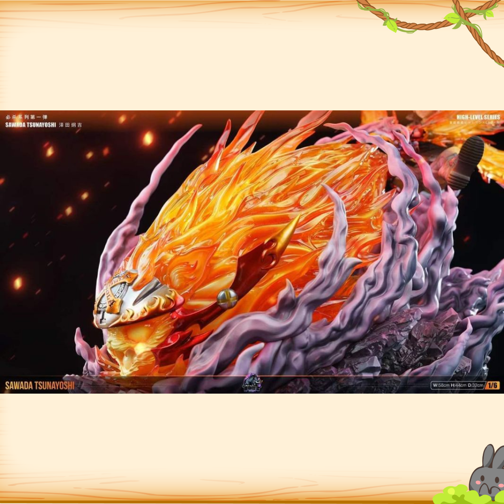 重甲犀牛 > 家庭教師HITMAN REBORN! > 1/6 Double X Burner 全新必殺系列 繼承者篇 沢田綱吉輪播圖