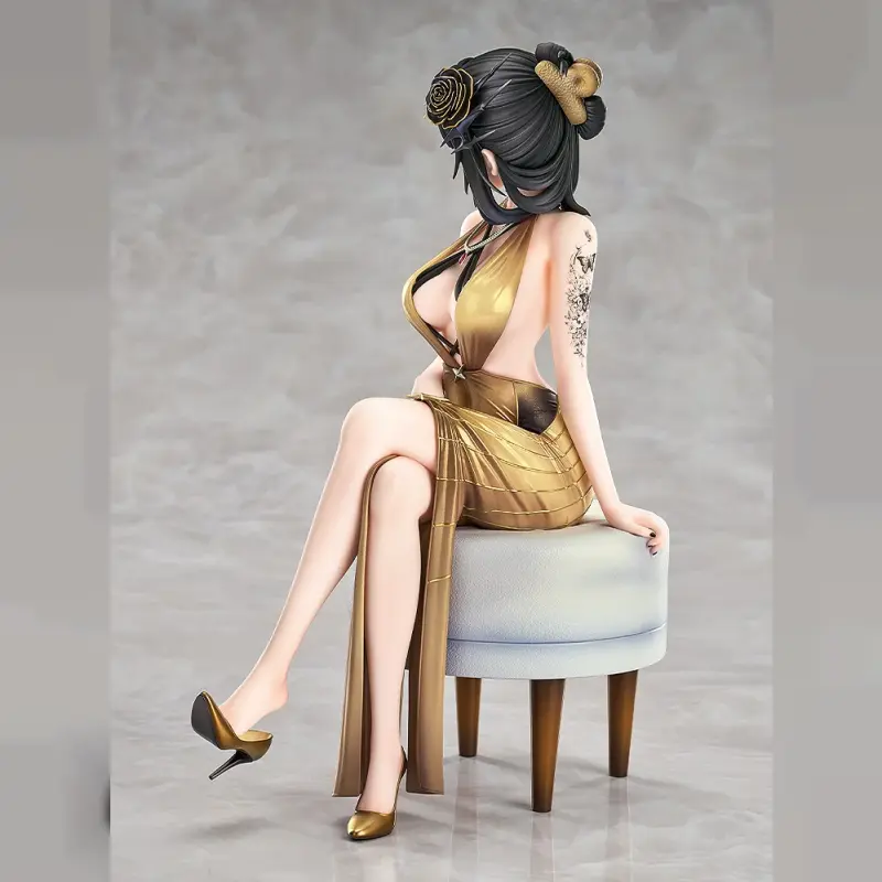 Good Smile Arts Shanghai 1/7 勝利女神：妮姬 D：殺手妻子 - 秘密派對清潔工輪播圖