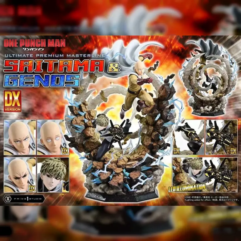 Prime 1 Statue > 一拳超人 > 1/4 埼玉&傑諾斯 (多版本)輪播圖