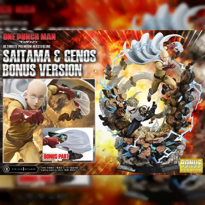 Prime 1 Statue > 一拳超人 > 1/4 埼玉&傑諾斯 (多版本)輪播圖