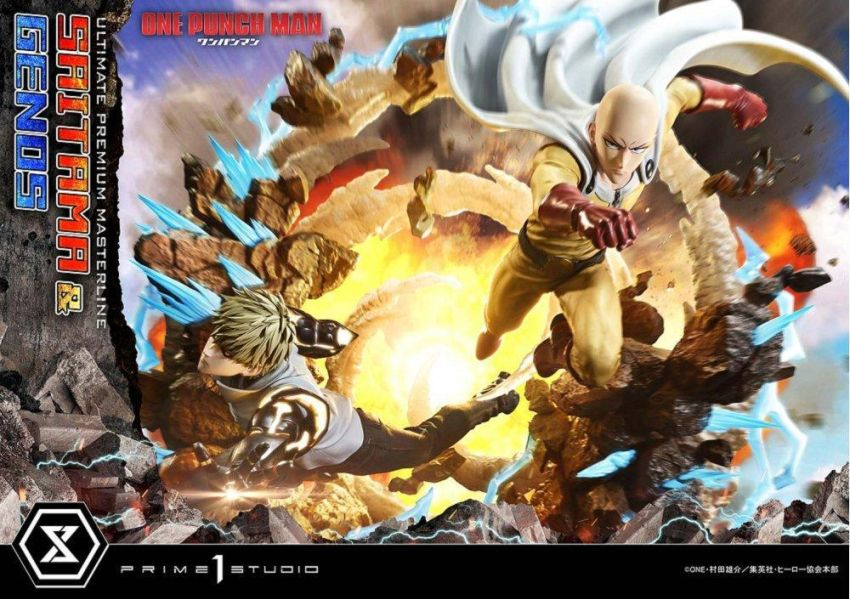 Prime 1 Statue > 一拳超人 > 1/4 埼玉&傑諾斯 (多版本)輪播圖