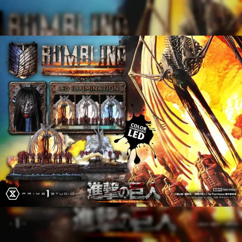 Prime 1 Statue > 進擊的巨人 > 地鳴雕像 (雙版本)輪播圖