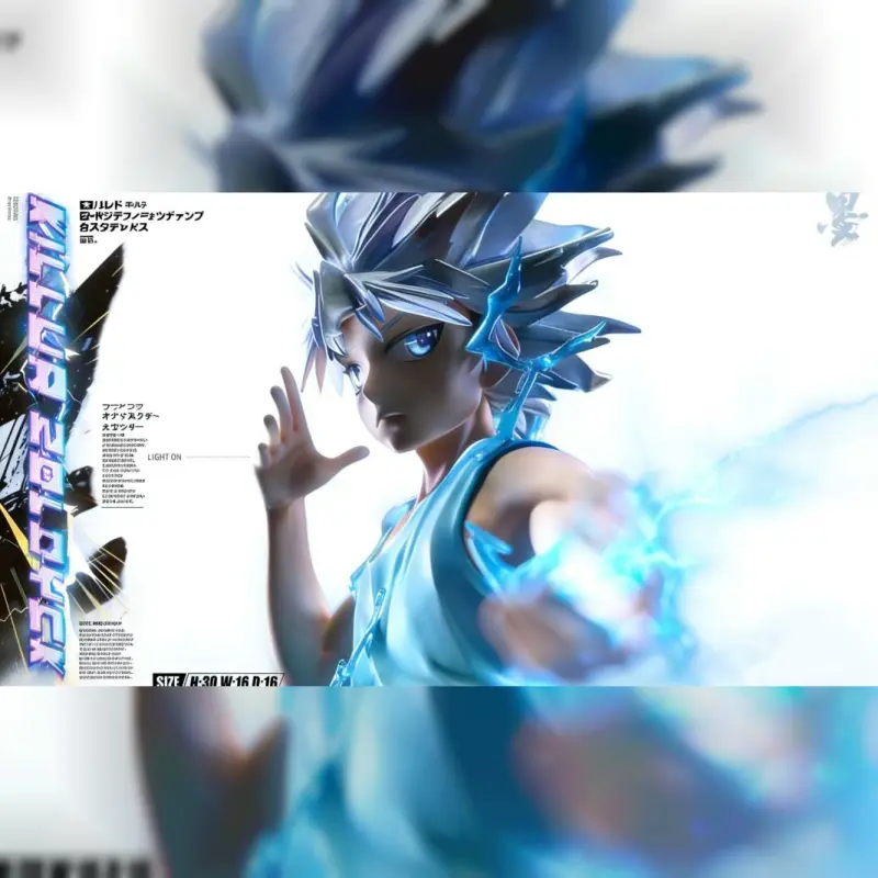 墨影工作室 > HUNTER×HUNTER全職獵人 > 1/6 墨影神速奇犽輪播圖