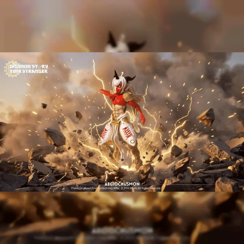 FC工作室 & Hudie > 數碼寶貝 > 物語時空異客系列第二彈 埃癸奧都斯獸輪播圖