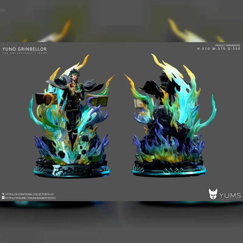 YUMS-Collectors > 黑色五葉草 > 黑桃王子 尤諾覺醒形態輪播圖