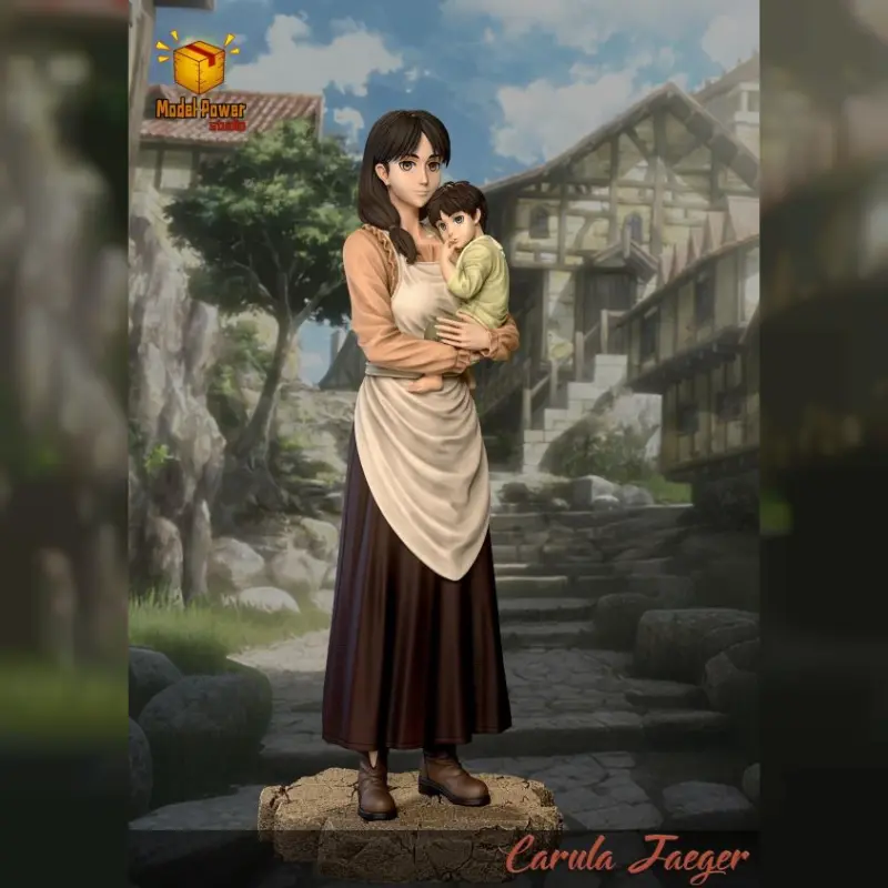 Model Power-Studio > 進擊的巨人 > 卡露拉·耶格爾&艾倫·耶格爾