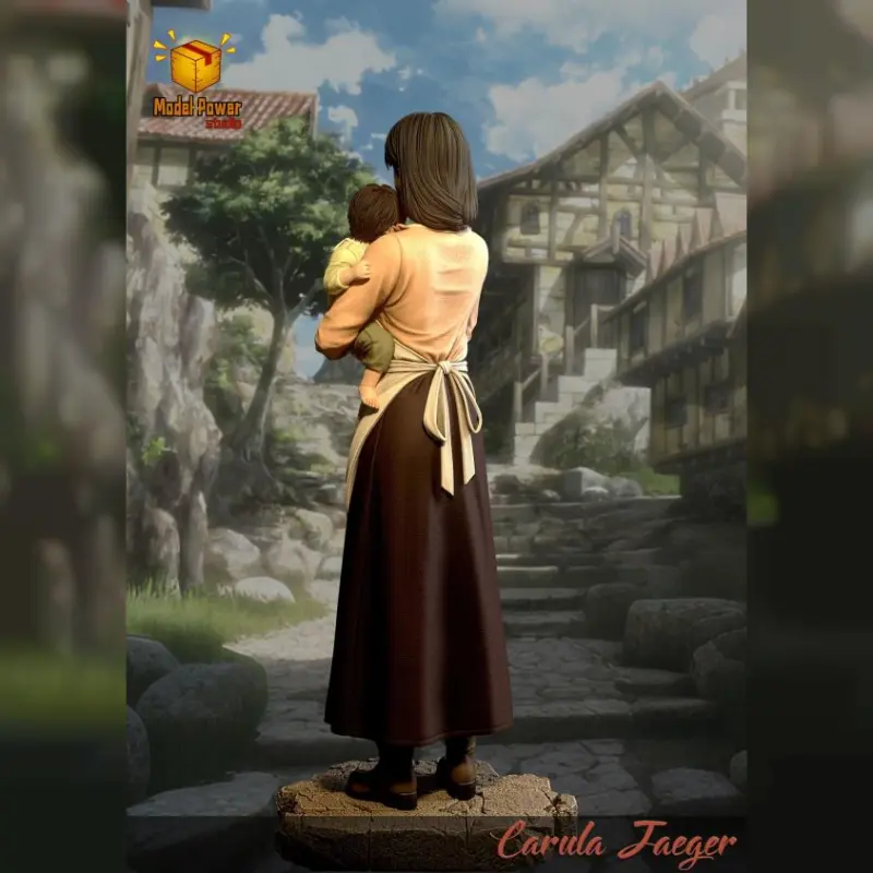 Model Power-Studio > 進擊的巨人 > 卡露拉·耶格爾&艾倫·耶格爾輪播圖