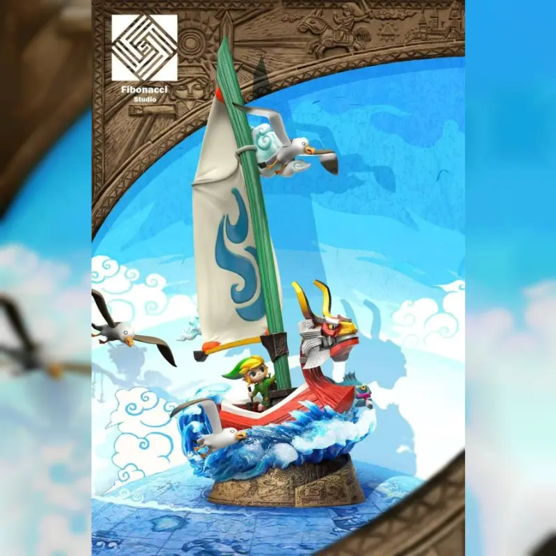 Fibonacci斐波那契 > 薩爾達傳說 > 風之杖 紅獅王號&林克輪播圖